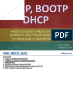RARP, BOOTP, DHCP and PXE Protocols