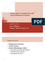 Fannie Mae & Freddie Mac CDS Cash Settlement Protocol: Calculating Inside Market Midpoint