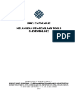 Buku Informasi Melakukan Pengelolaan Tools (G.45TSM01.012.2)