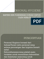 Materi KKR Personal Hygiene