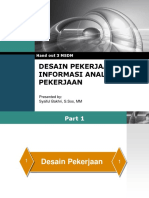 Handout 3 MSDM Desain Pekerjaan