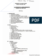 Leg Res Syllabus