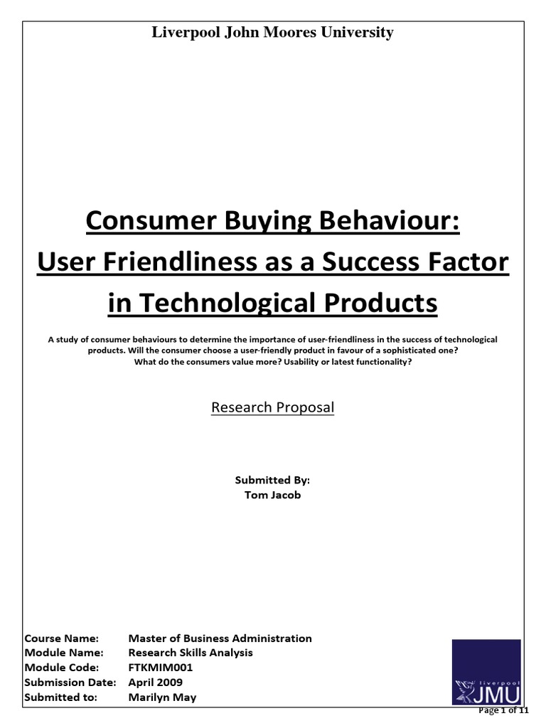 Research title about advertising and consumer behavior picture