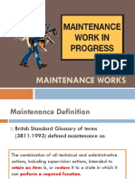 Topic 5 Maintenance