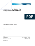 IEEE Guide For Static Var Compensator Field Tests IEEE1303-2011