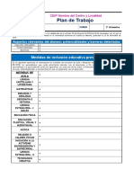 4 Secundaria Plan de Trabajo