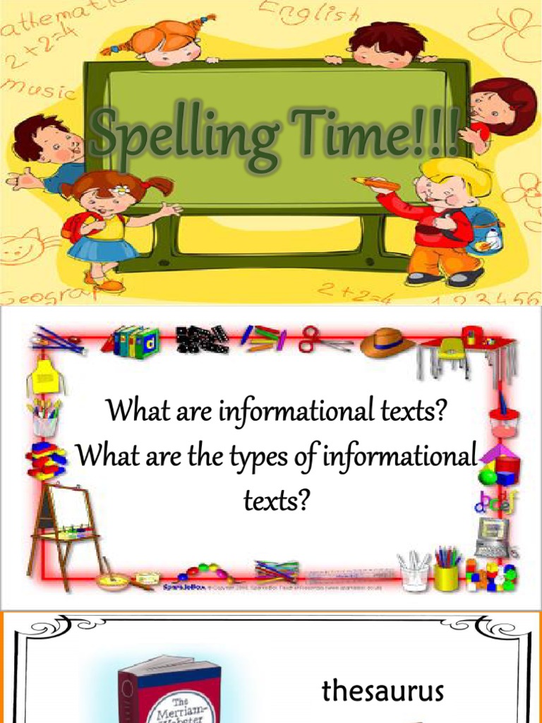 Dictionary and Thesaurus Overview | PDF