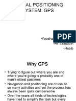 Global Positioning System: GPS: - Yoosha Abul Hassan - Ali Saifuddin - Habib