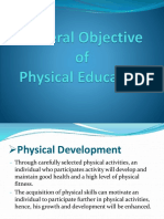 General Objective of Physical Education Group 2 BSBA 1 E