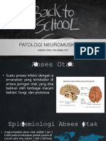 Patologi Abses Otak, Polio