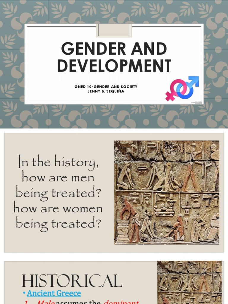 History of Gender and Development | PDF | Gender And Development | Gender
