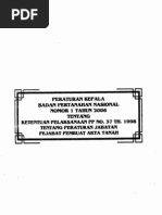 Download PERATURAN KEPALA BADAN PERTANAHAN NASIONAL NOMOR 1 TAHUN 2006 by Komhukum Corp SN44638191 doc pdf