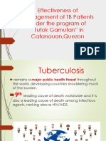 Effectiveness of "Tutok Gamutan