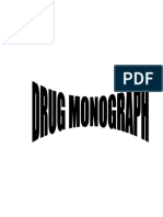 Drug Monograph