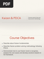 Kaizen & PDCA Cycle