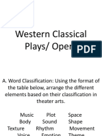 Western Classical Plays