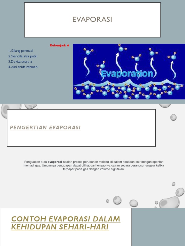 Ppt Evaporasi