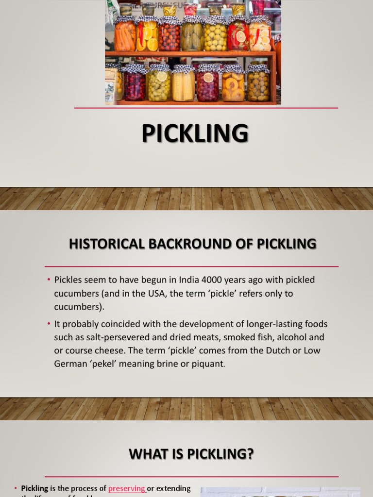 Food Preservatives | PDF | Pickled Cucumber | Pickling