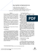 Electronic Voting Algorithmic and Implementation Issues PDF