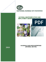 Labour Force Statistics, 2010