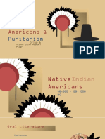 Native Americans Puritanism
