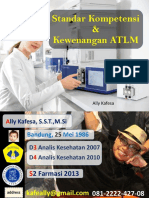 Standar Kompetensi & Kewenangan ATLM