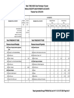 Tamil Nadu Gram Panchayat annual receipts and payments for 2018-2019