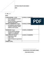 Biotech Practicum Rubric