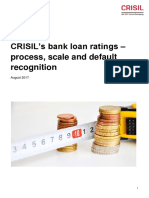 CRISILs Bank Loan Ratings
