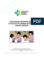 Buku Pedoman Tatalaksana Pneumonia 2018