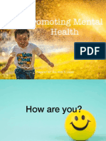 Promoting Mental Health