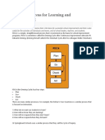 PDCA 3 Applied in Education