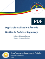 Caderno SEG - Legislação Aplicada À Área de Gestão de Saúde e Segurança (2019.2 - ETEPAC) PDF