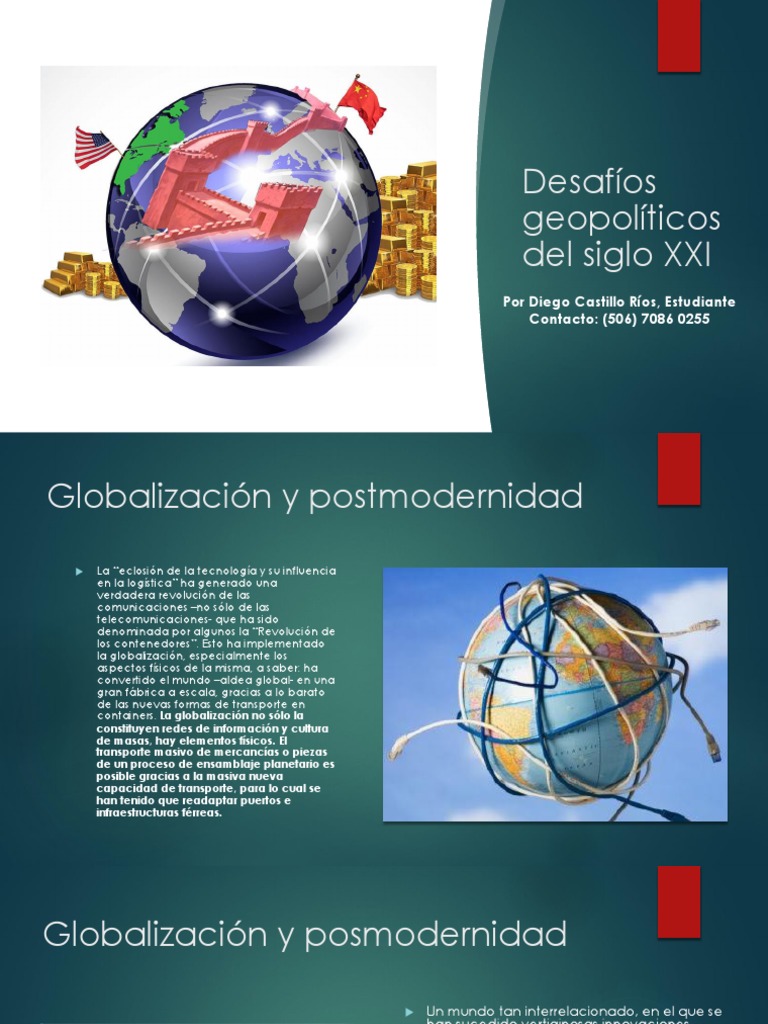 Desafíos Geopolíticos Del Siglo XXI | PDF | Globalización | Los Estados ...