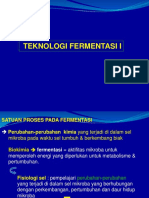 Kuliah 3 Teknologi - Fermentasi