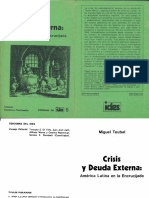 Deuda Externa Teubal 1985