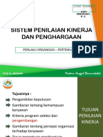 Pertemuan 13-Sistem Penilaian Kinerja Dan Penghargaan