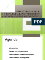 Changes in Land Use: Principles of Environmental Impact Assessment and Environmental Management