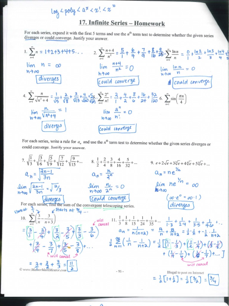 2016-11-10 Section 8 3 IP Intro To Series Solutions PDF | PDF