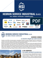 HEBRON - Carta de presentación