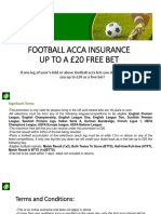 Football ACCA Insurance