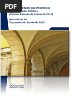 Lista de entidades públicas - Orçamento do Estado 2019