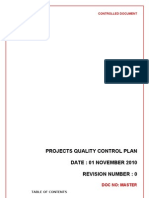 Roadwork Projects Quality Control Plan