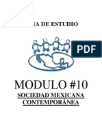 Guía de estudio sobre la sociedad mexicana contemporánea