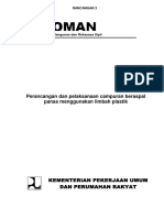 RTP3 Pedoman Perancangan Dan Pelaksanaan Aspal Plastik PDF