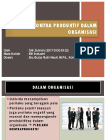 Perilaku Kontra Produktif