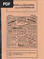 Bahasa Dan Susastra Dalam Guntingan - Maret 1995 Nomor 116 PDF ...