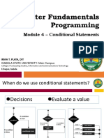 Module 4 CE Computer Fundamentals Programming