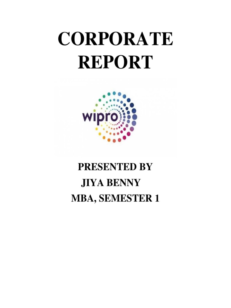 Corporate Report PDF | PDF | Outsourcing | Business