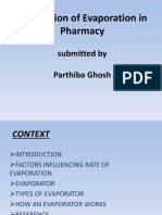 Application of Evaporation in Pharmacy 1